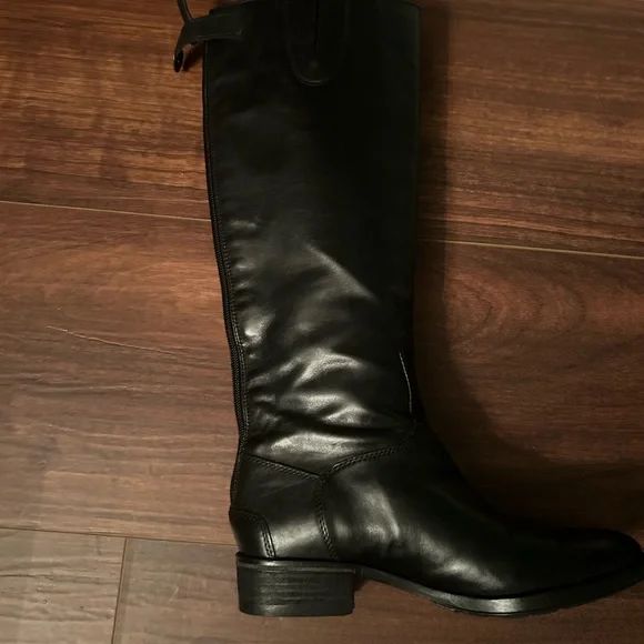 Sam Edelman Penny black leather boots Size 6 - Picture 3 of 7